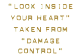 look inside your heart